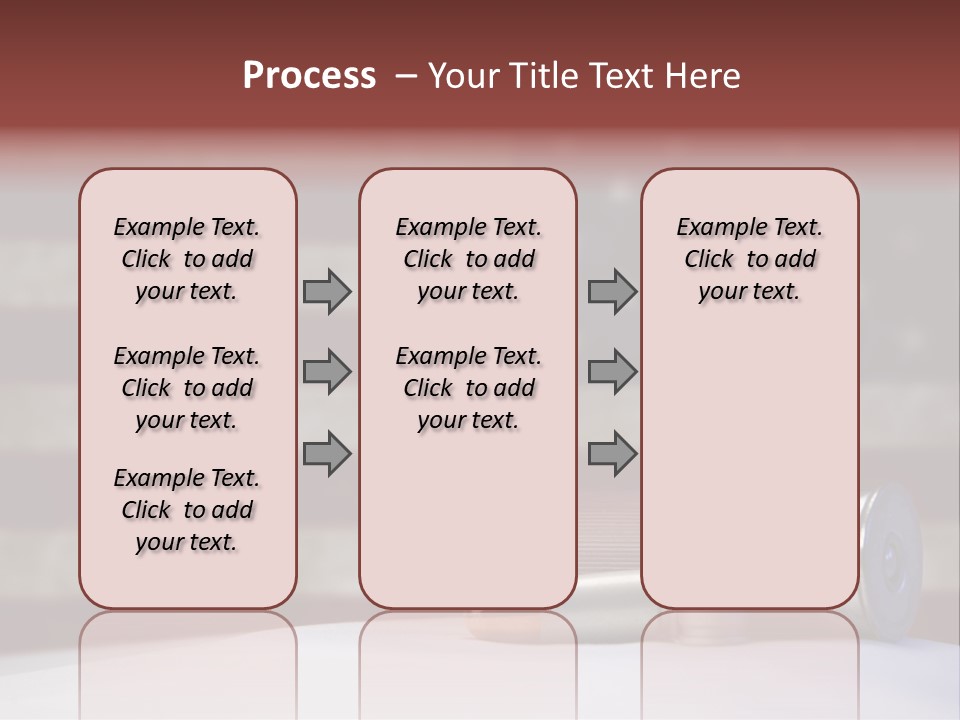 Brave White Second PowerPoint Template