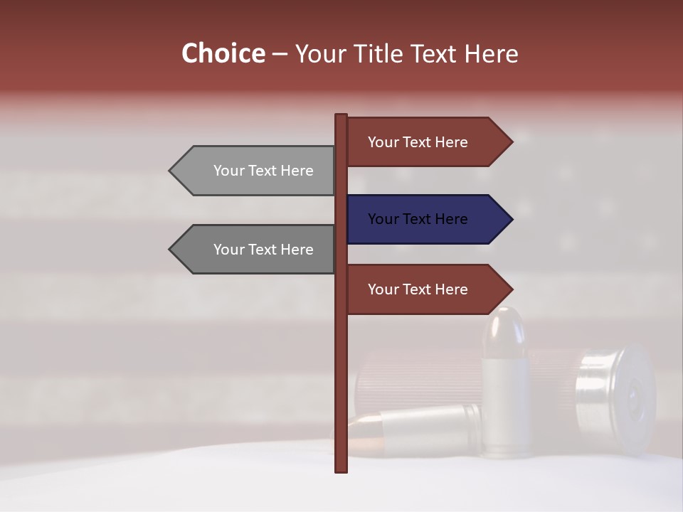 Brave White Second PowerPoint Template