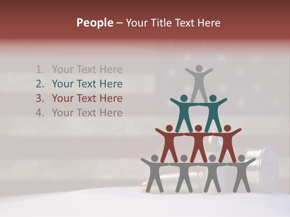 Brave White Second PowerPoint Template