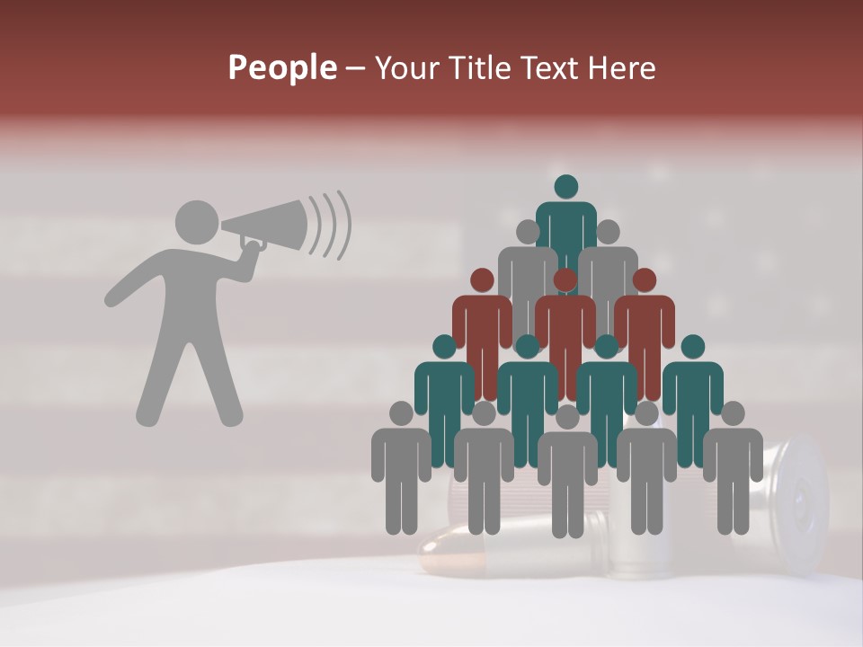 Brave White Second PowerPoint Template