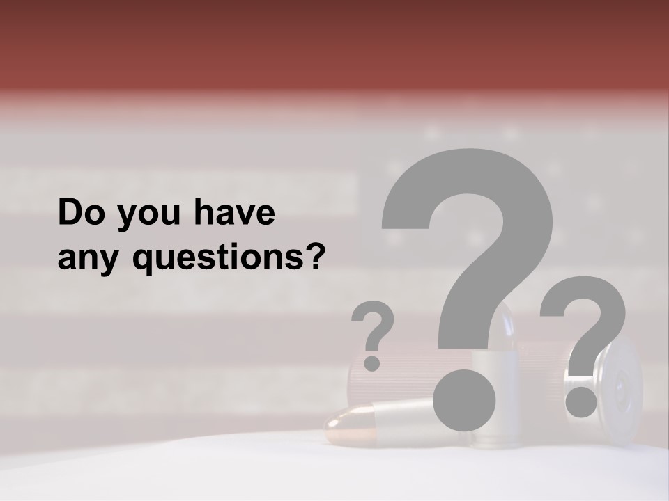 Brave White Second PowerPoint Template