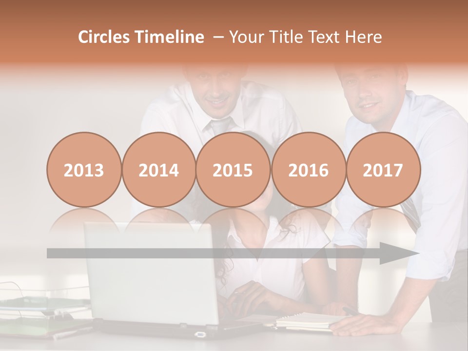 Men Adults Employees PowerPoint Template