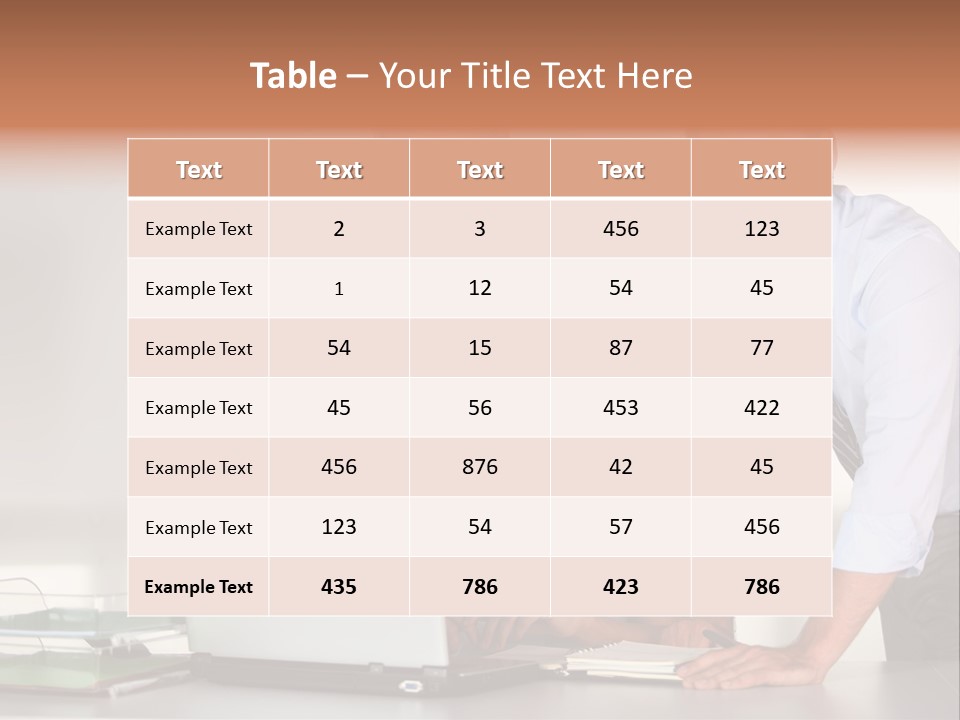 Men Adults Employees PowerPoint Template