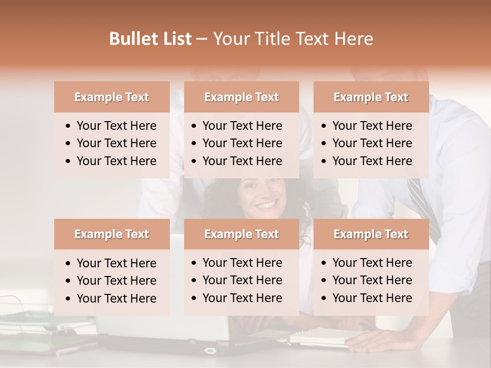 Men Adults Employees PowerPoint Template