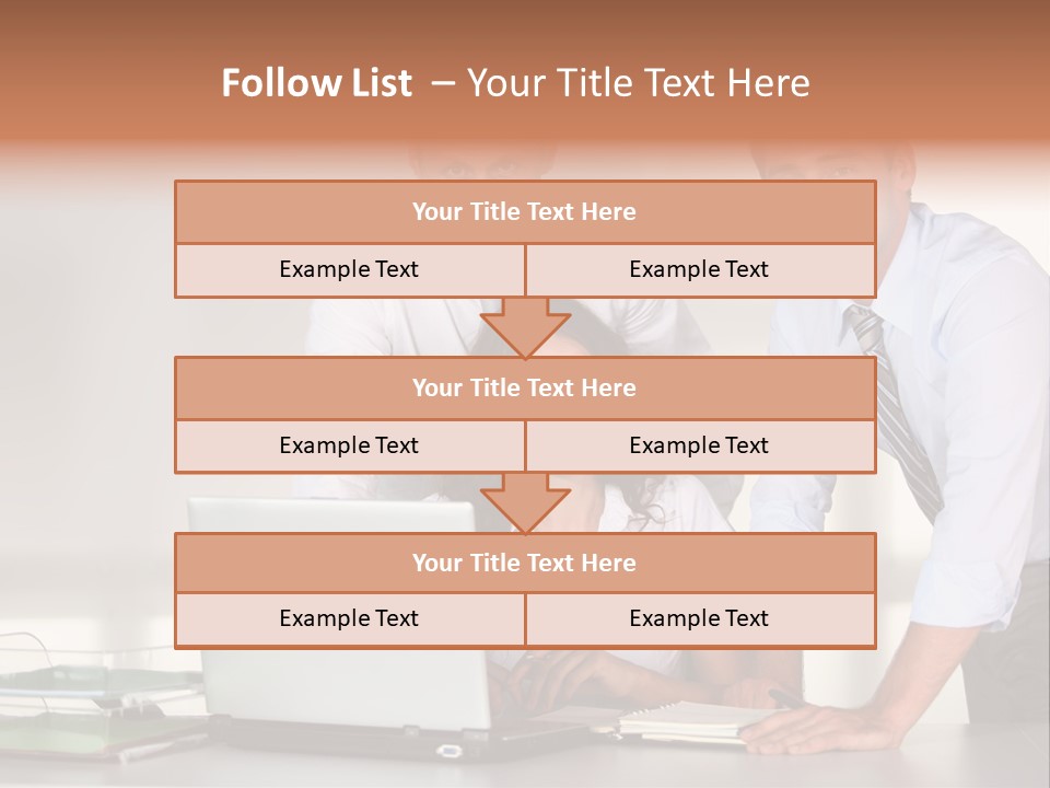 Men Adults Employees PowerPoint Template