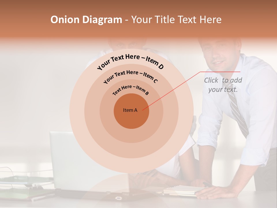 Men Adults Employees PowerPoint Template