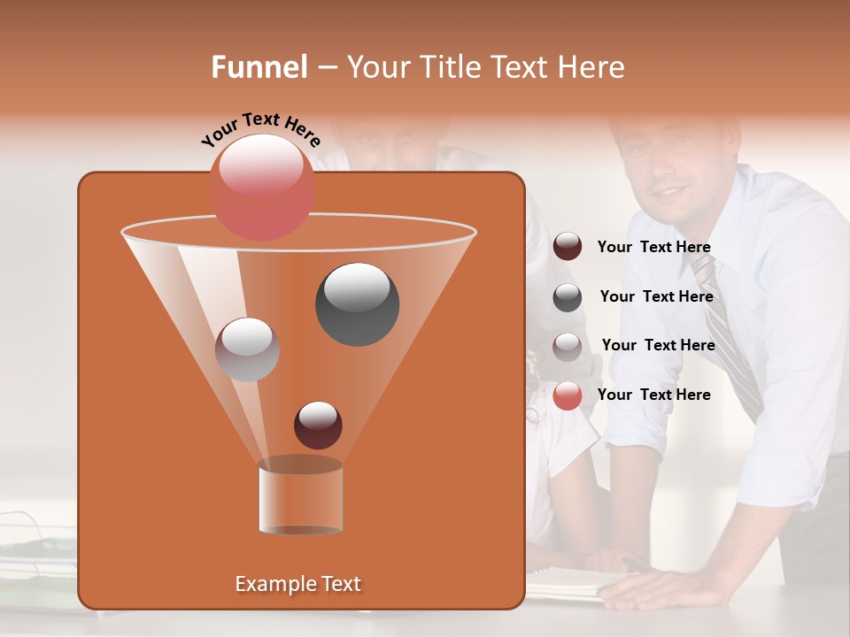 Men Adults Employees PowerPoint Template