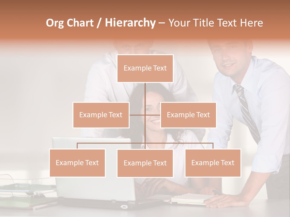 Men Adults Employees PowerPoint Template