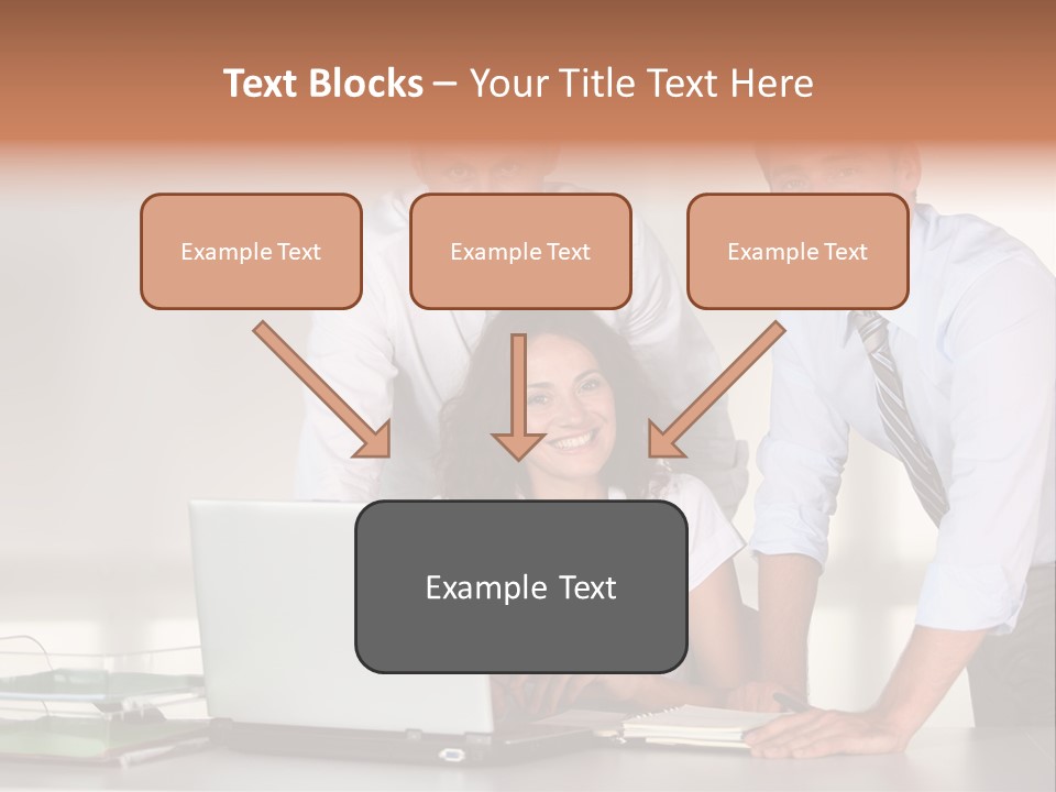 Men Adults Employees PowerPoint Template
