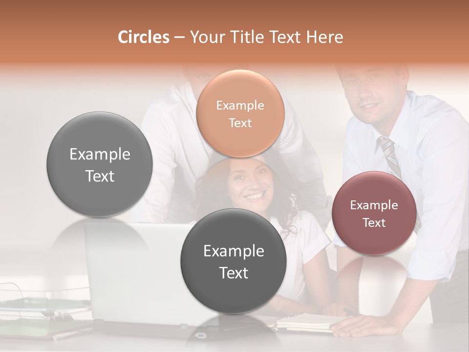 Men Adults Employees PowerPoint Template