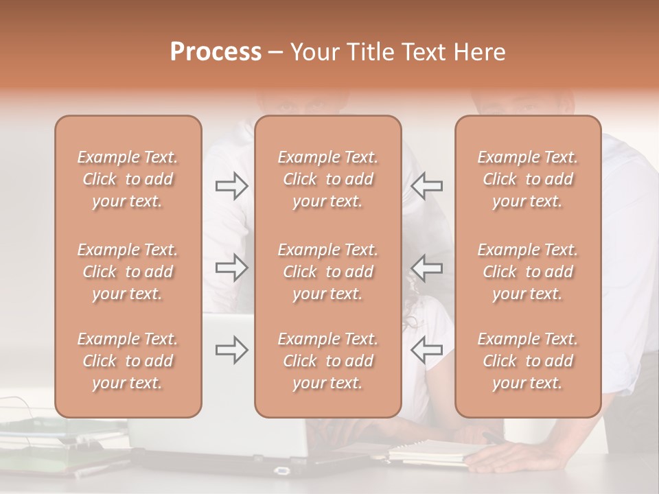 Men Adults Employees PowerPoint Template