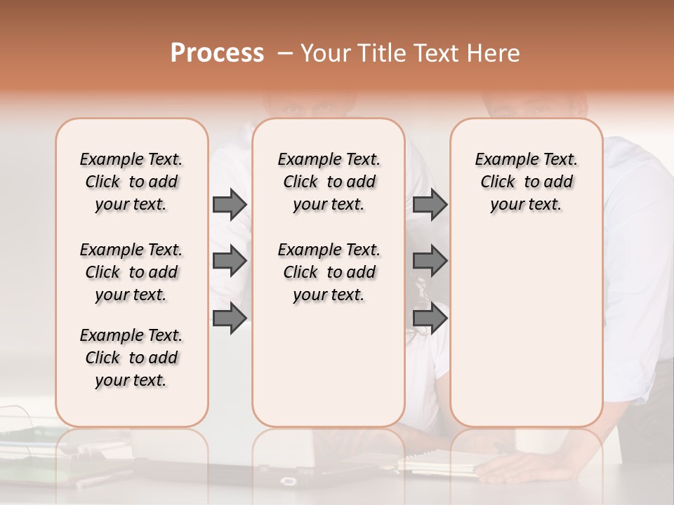 Men Adults Employees PowerPoint Template