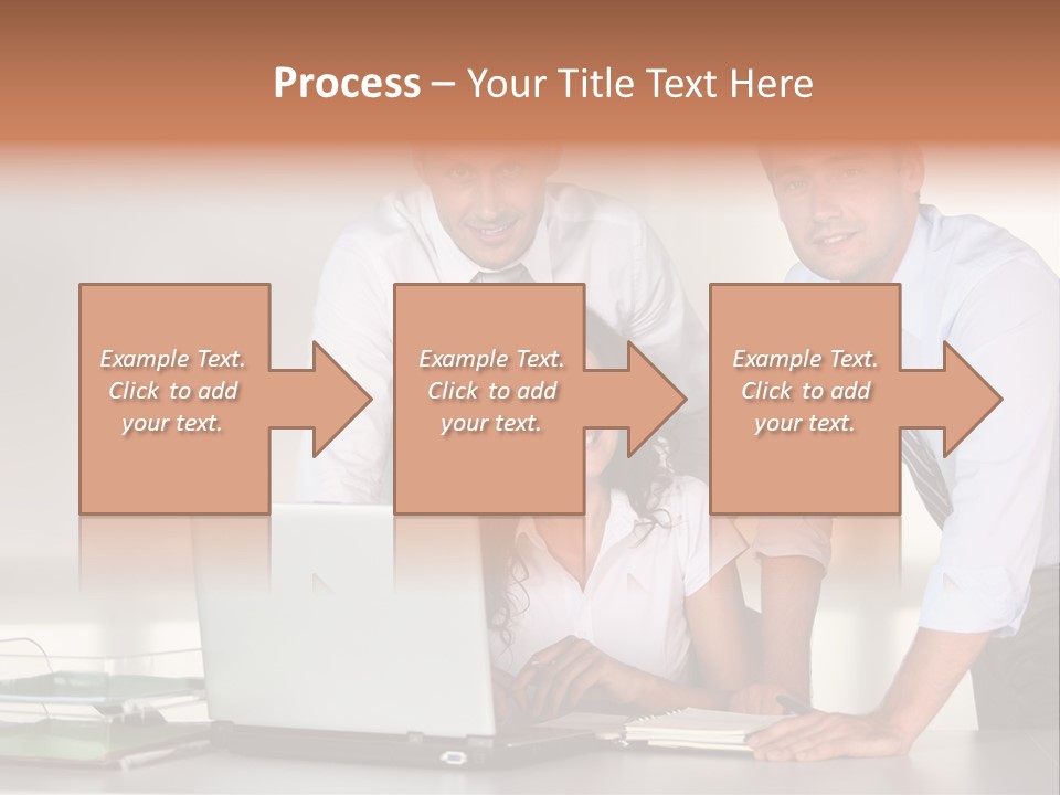 Men Adults Employees PowerPoint Template