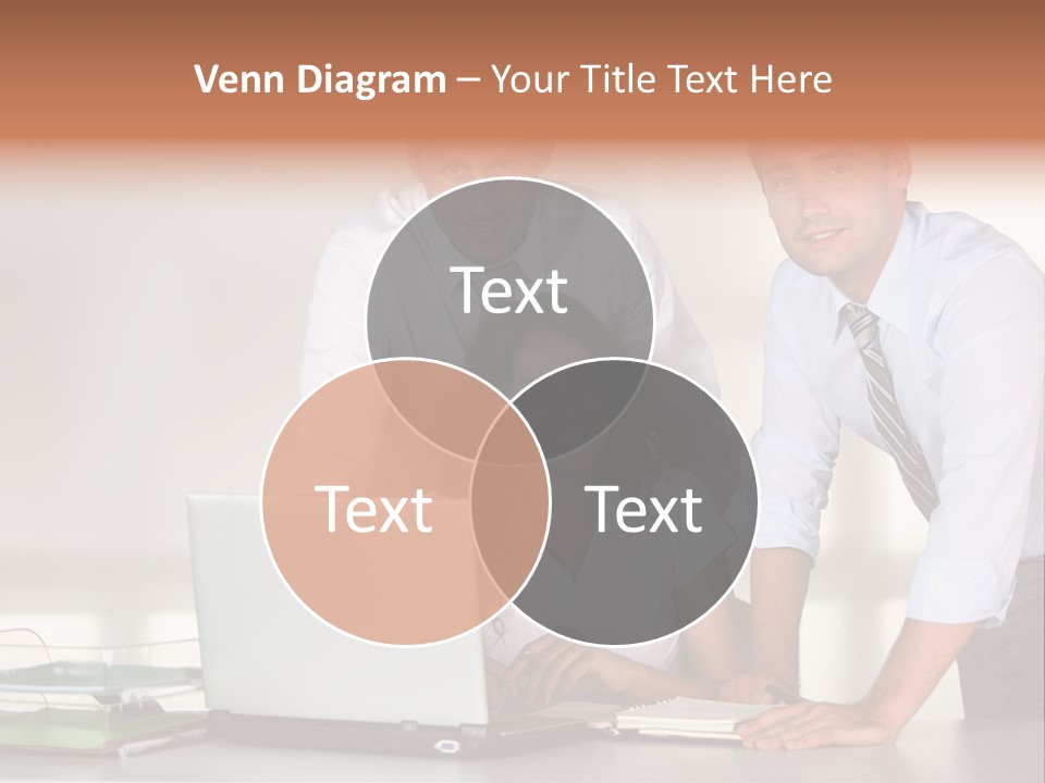 Men Adults Employees PowerPoint Template