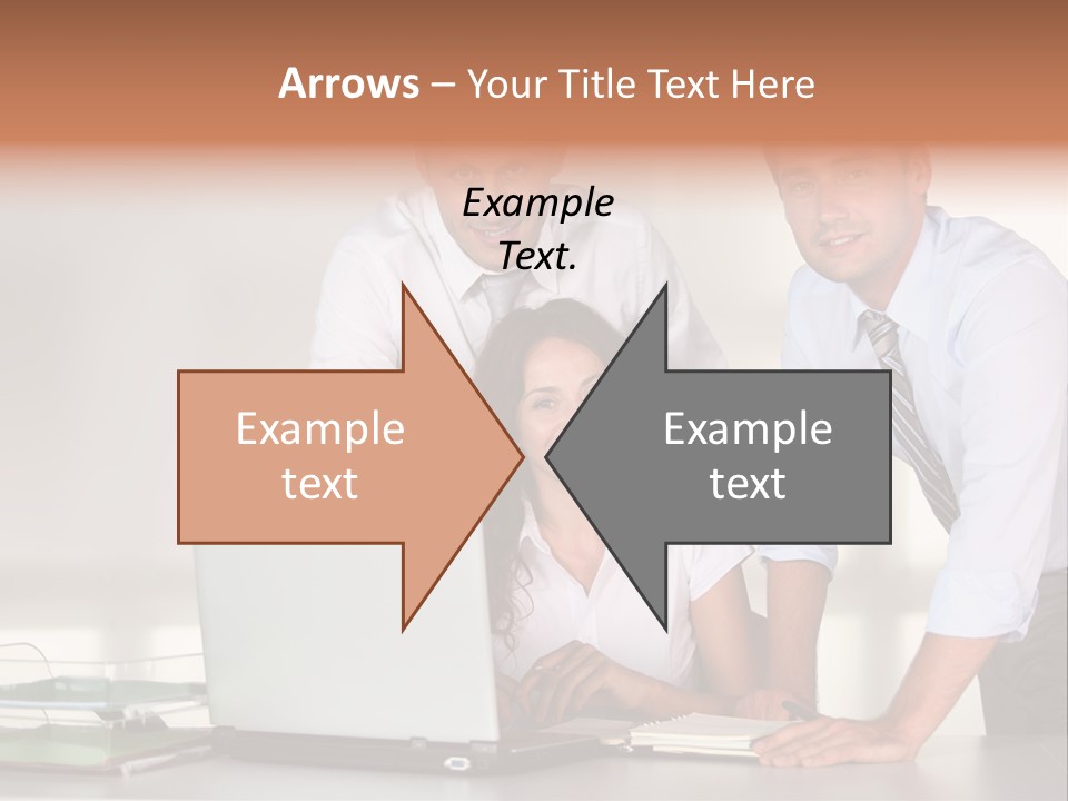 Men Adults Employees PowerPoint Template