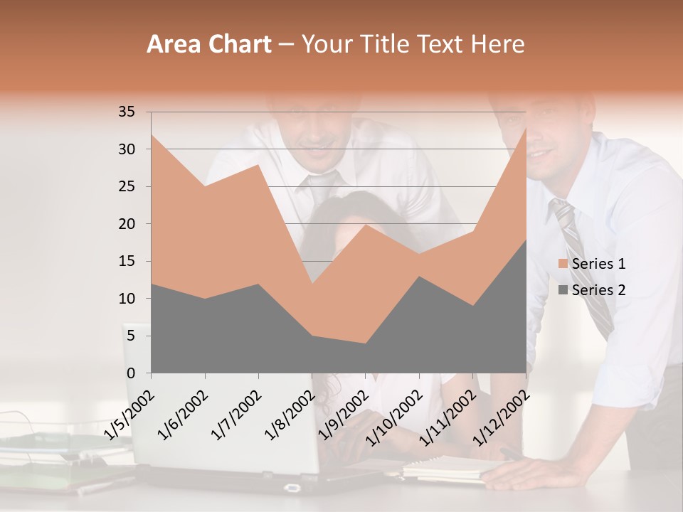 Men Adults Employees PowerPoint Template