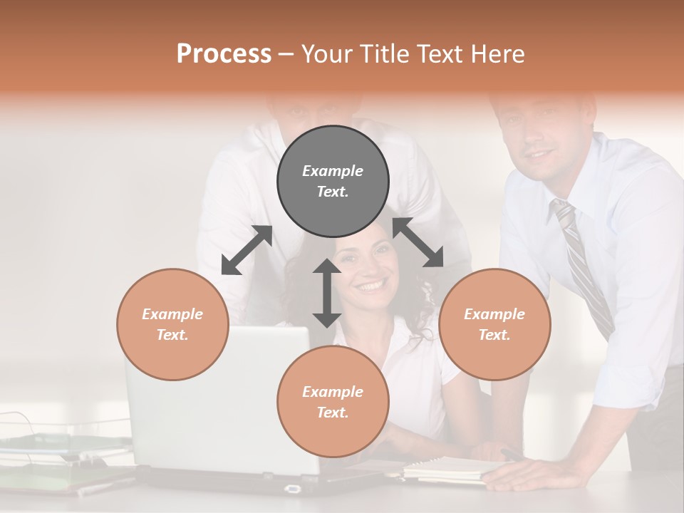 Men Adults Employees PowerPoint Template