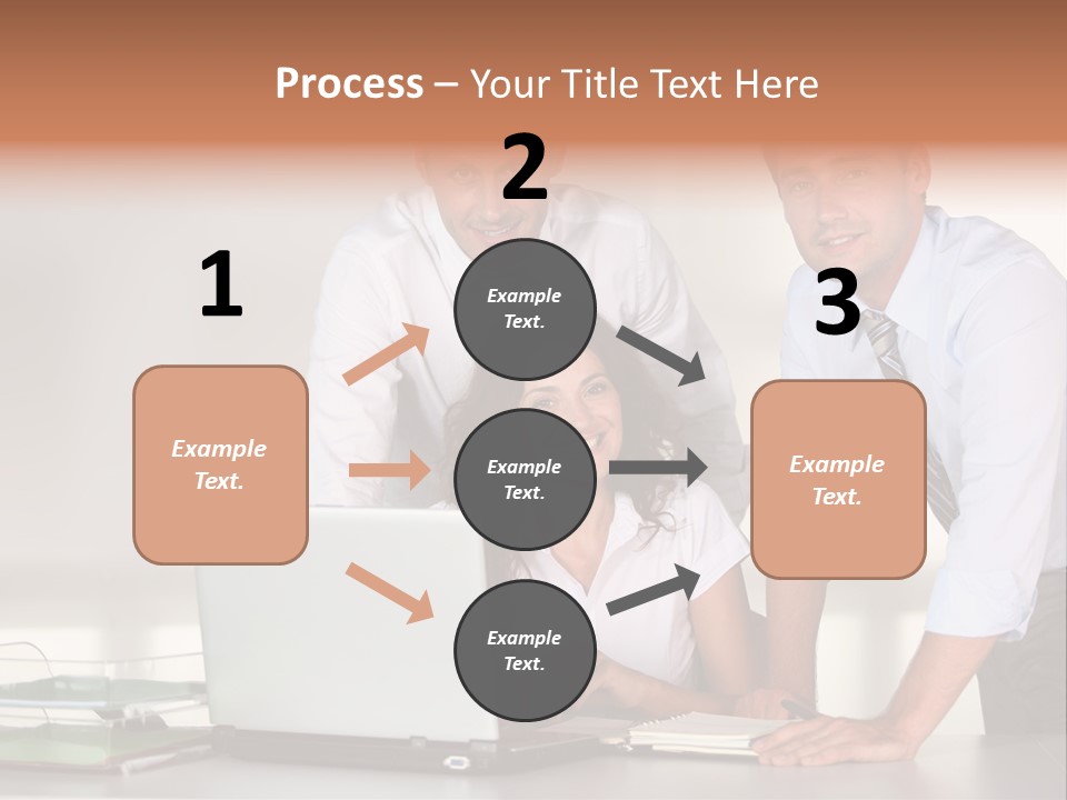 Men Adults Employees PowerPoint Template