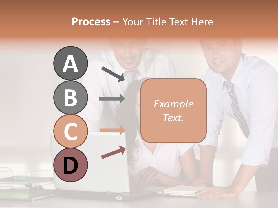 Men Adults Employees PowerPoint Template