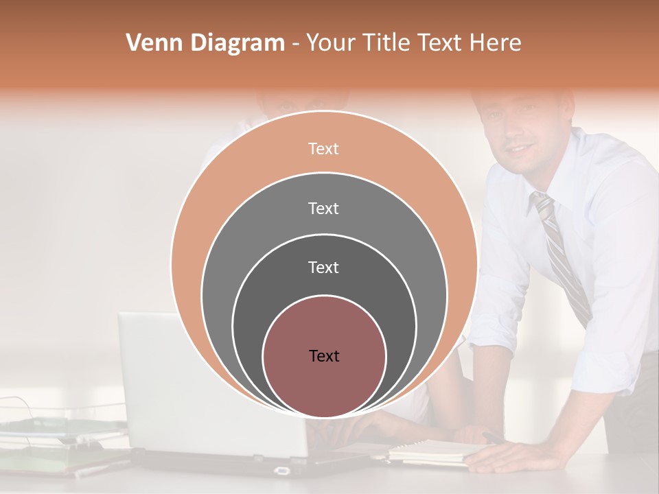 Men Adults Employees PowerPoint Template