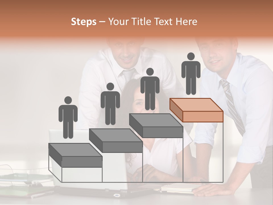 Men Adults Employees PowerPoint Template