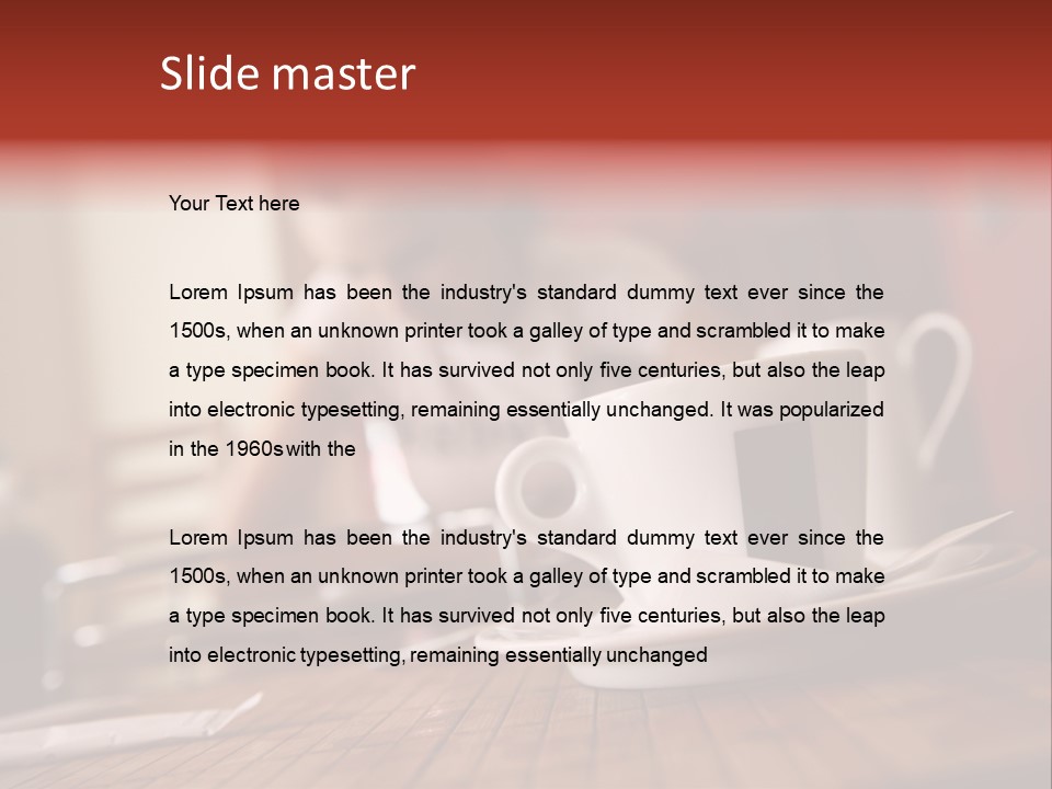 Fashion Taste Eyes PowerPoint Template