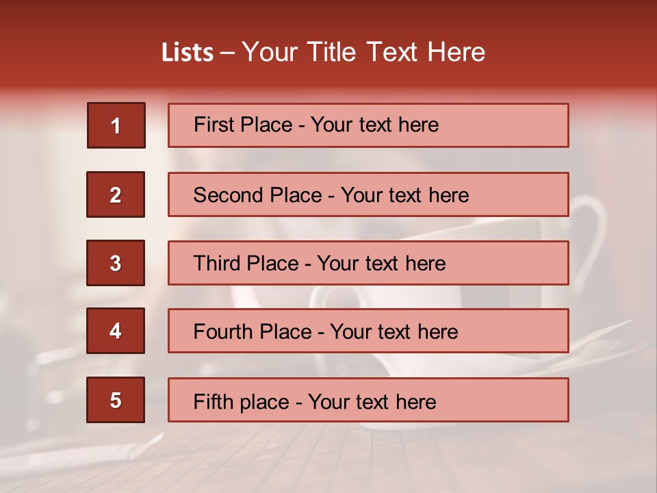 Fashion Taste Eyes PowerPoint Template
