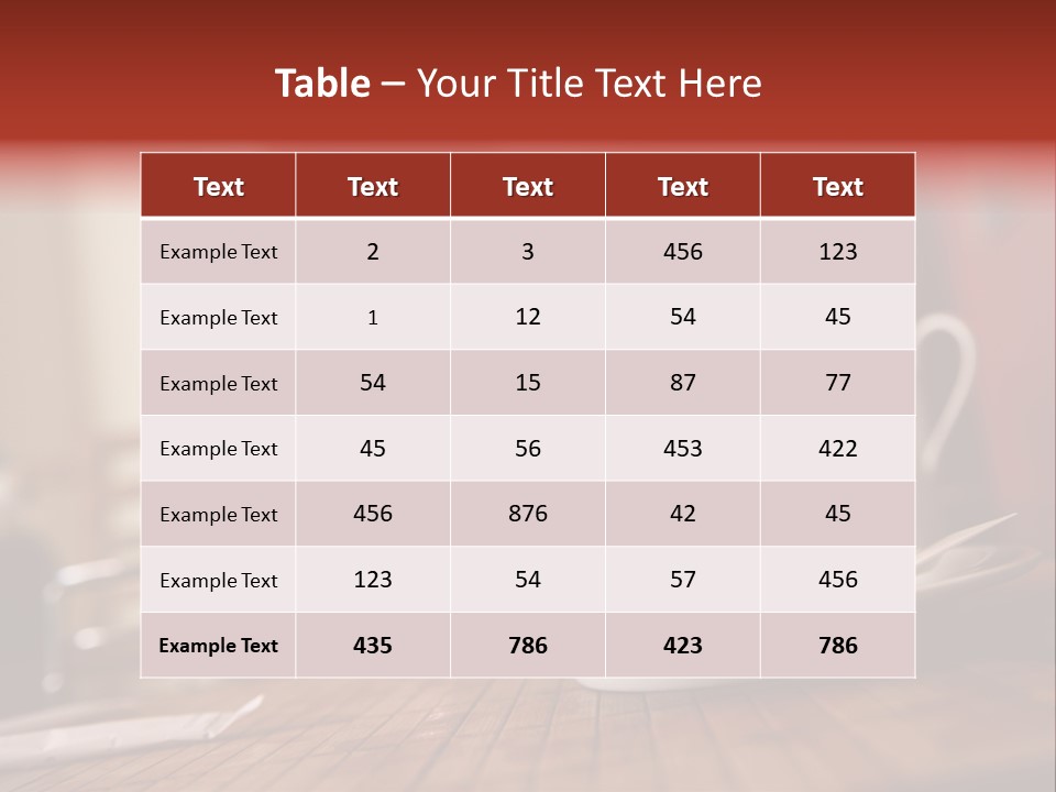 Fashion Taste Eyes PowerPoint Template