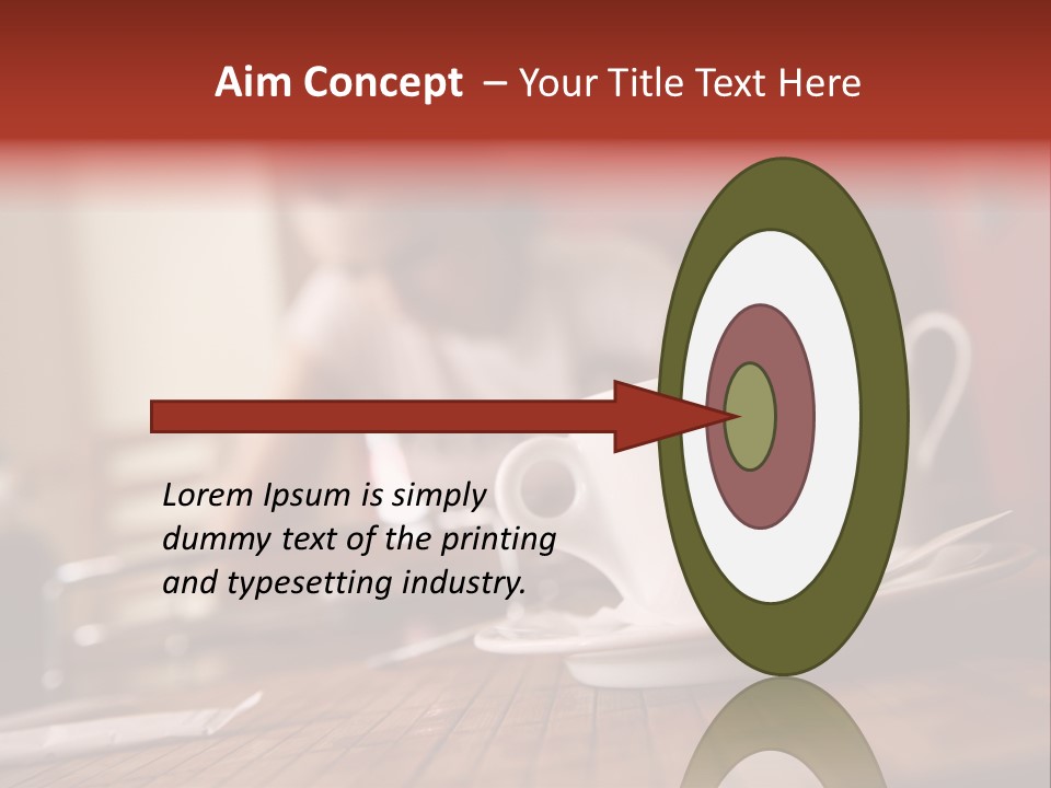 Fashion Taste Eyes PowerPoint Template