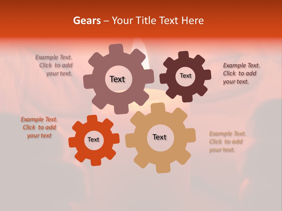 Hand Cupped Hold PowerPoint Template