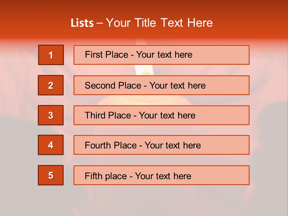 Hand Cupped Hold PowerPoint Template