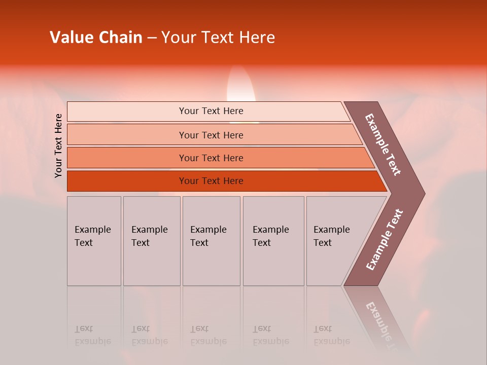 Hand Cupped Hold PowerPoint Template