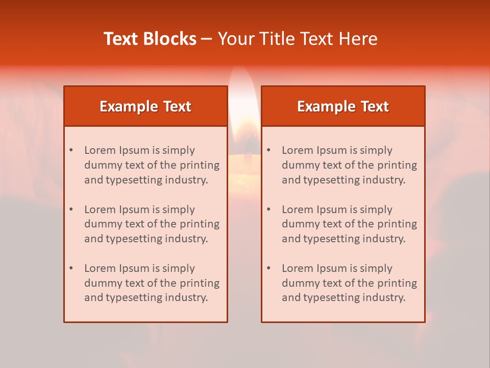 Hand Cupped Hold PowerPoint Template