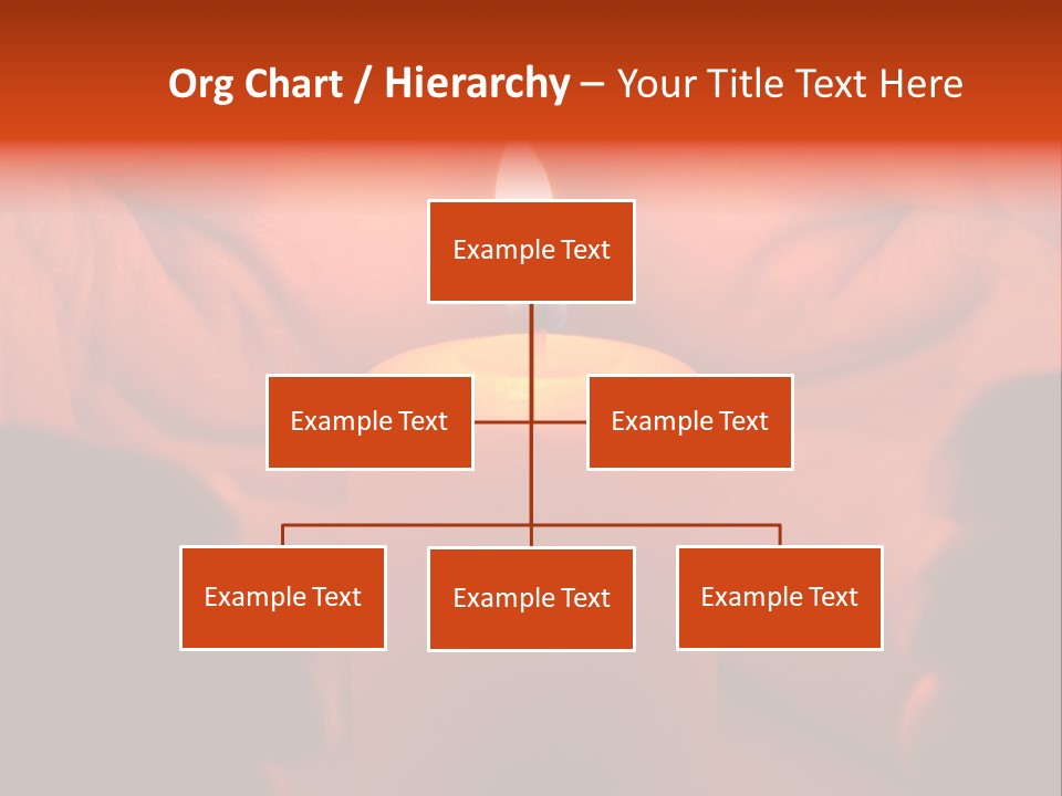 Hand Cupped Hold PowerPoint Template