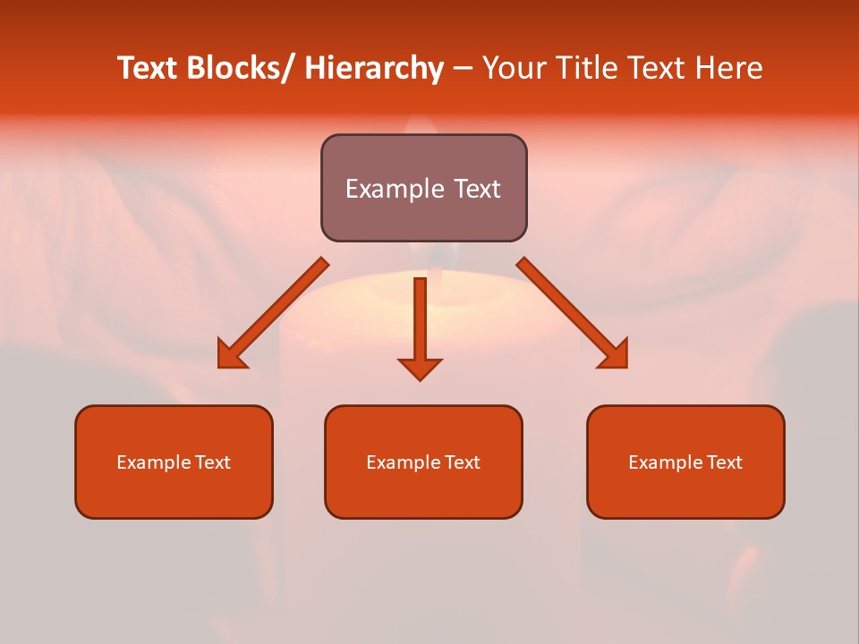 Hand Cupped Hold PowerPoint Template