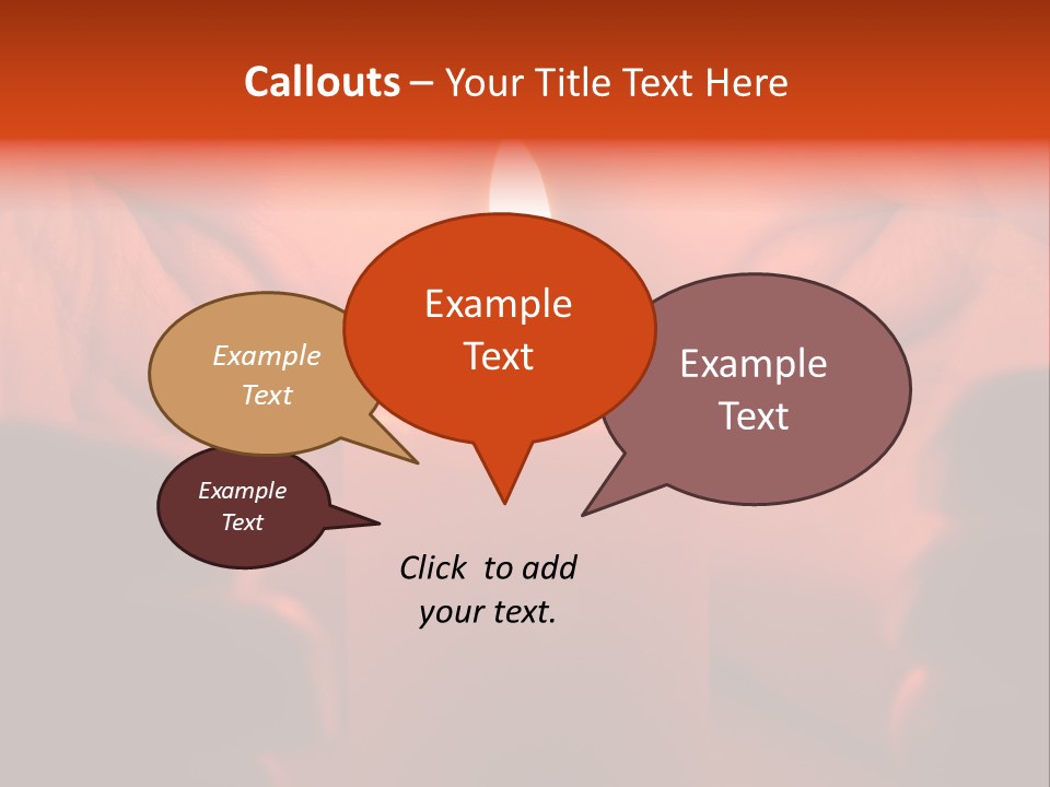 Hand Cupped Hold PowerPoint Template