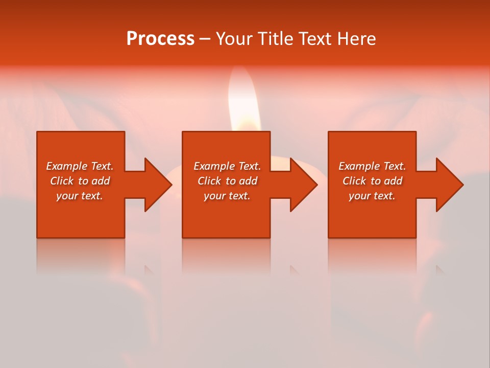 Hand Cupped Hold PowerPoint Template