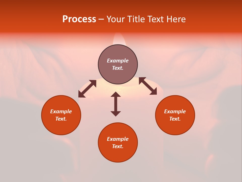 Hand Cupped Hold PowerPoint Template