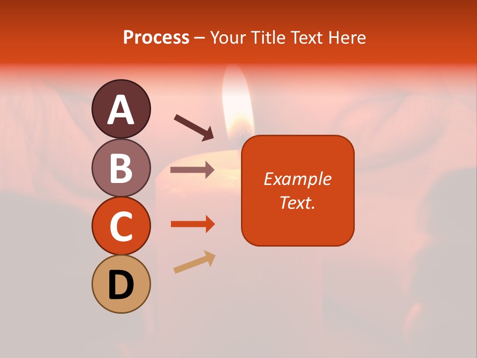 Hand Cupped Hold PowerPoint Template