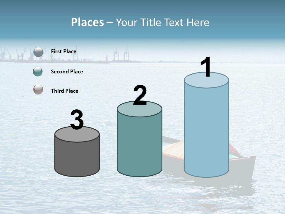 Water Harbor Sea PowerPoint Template