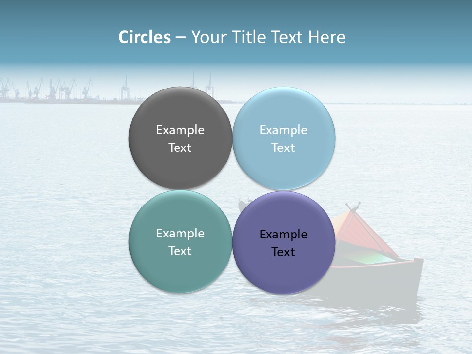 Water Harbor Sea PowerPoint Template