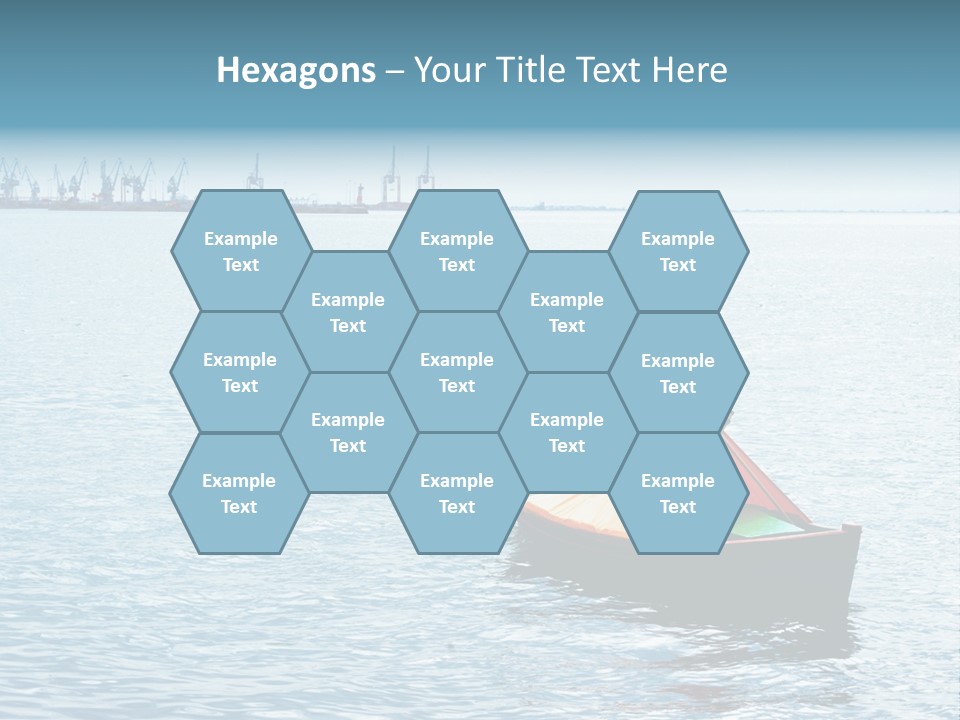 Water Harbor Sea PowerPoint Template