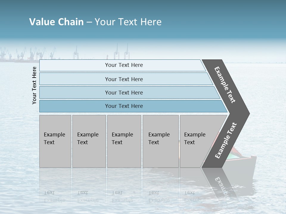 Water Harbor Sea PowerPoint Template
