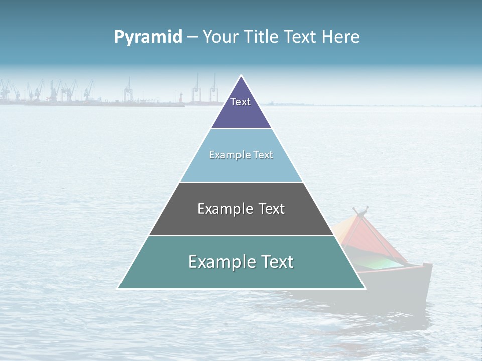 Water Harbor Sea PowerPoint Template
