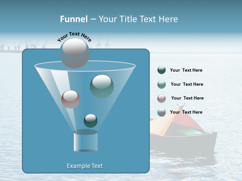 Water Harbor Sea PowerPoint Template