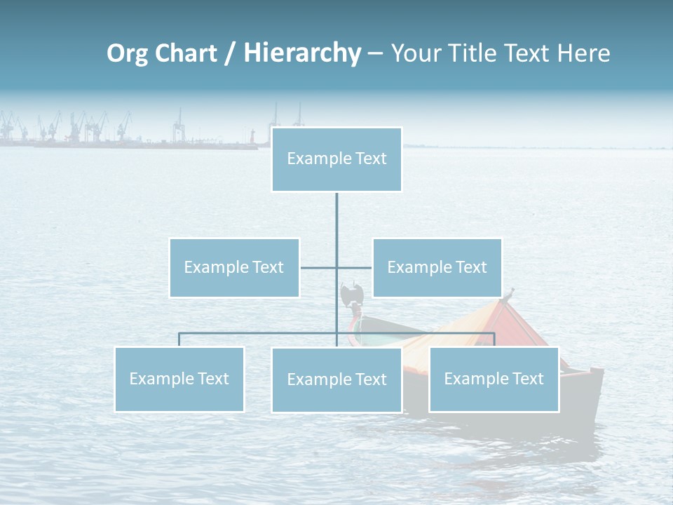 Water Harbor Sea PowerPoint Template