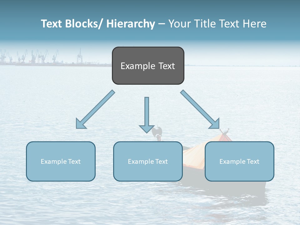 Water Harbor Sea PowerPoint Template
