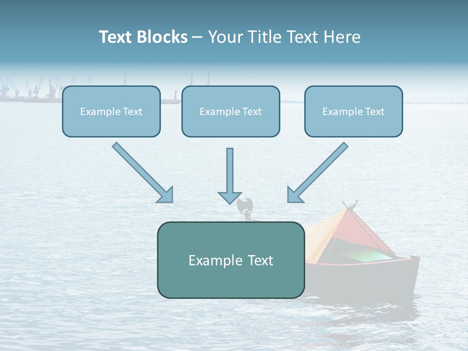 Water Harbor Sea PowerPoint Template