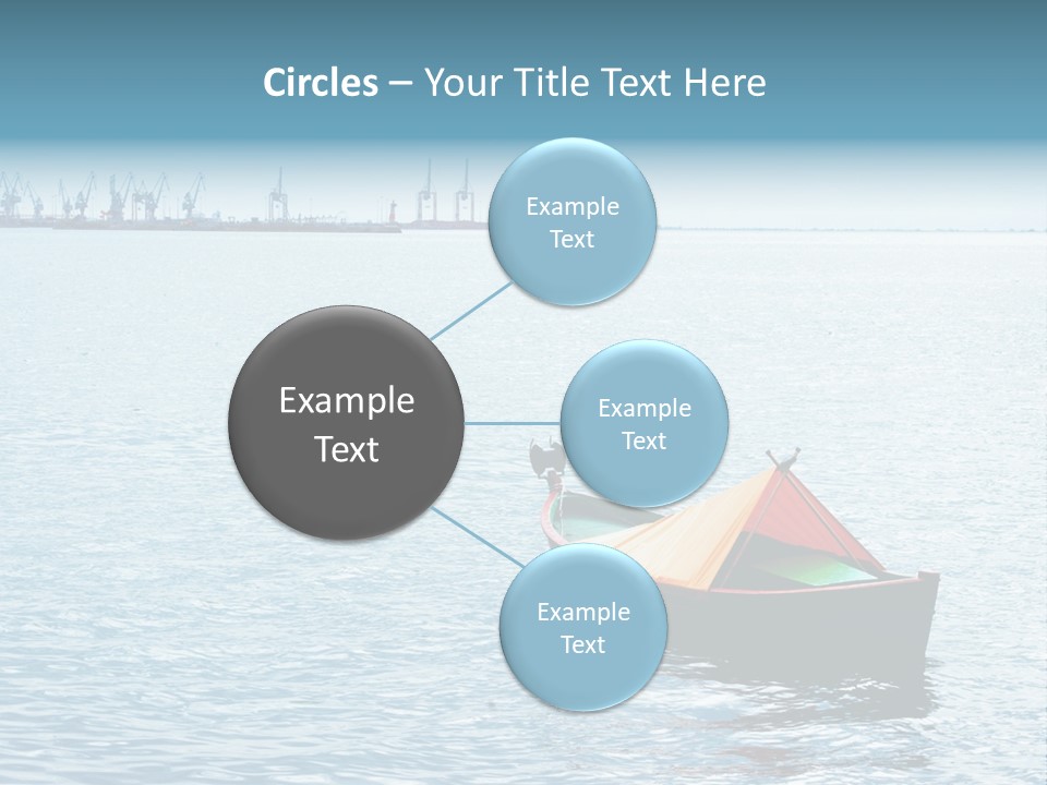 Water Harbor Sea PowerPoint Template