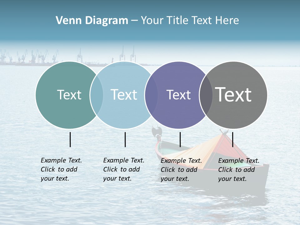 Water Harbor Sea PowerPoint Template